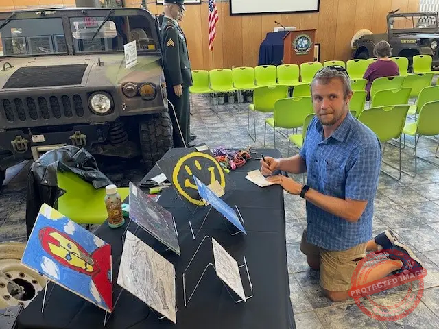 Artist & Jeep