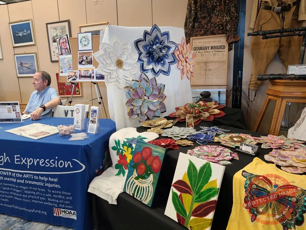 Healing Through Expression Display at Event, August 10, 2024, Image 2