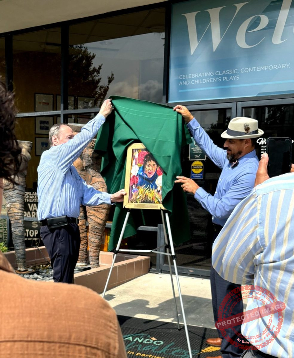 Presentation of Eladio's painting - 2